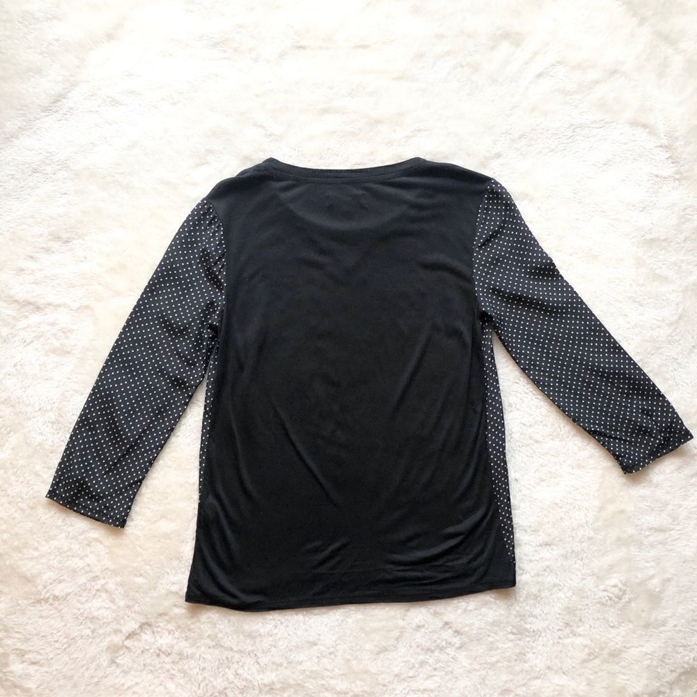 Madewell Polka-Dot Hearts Long Sleeve - Picture 5 of 5